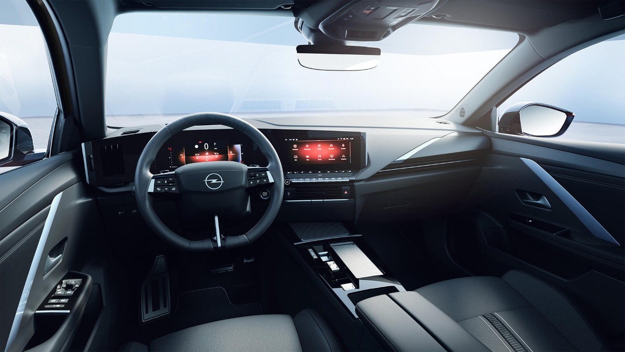 Opel, Astra, Hatchback, Interior, Dashboard, Pure Panel